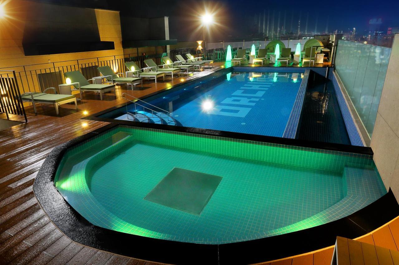 Orchid Hotel Wonju Bagian luar foto