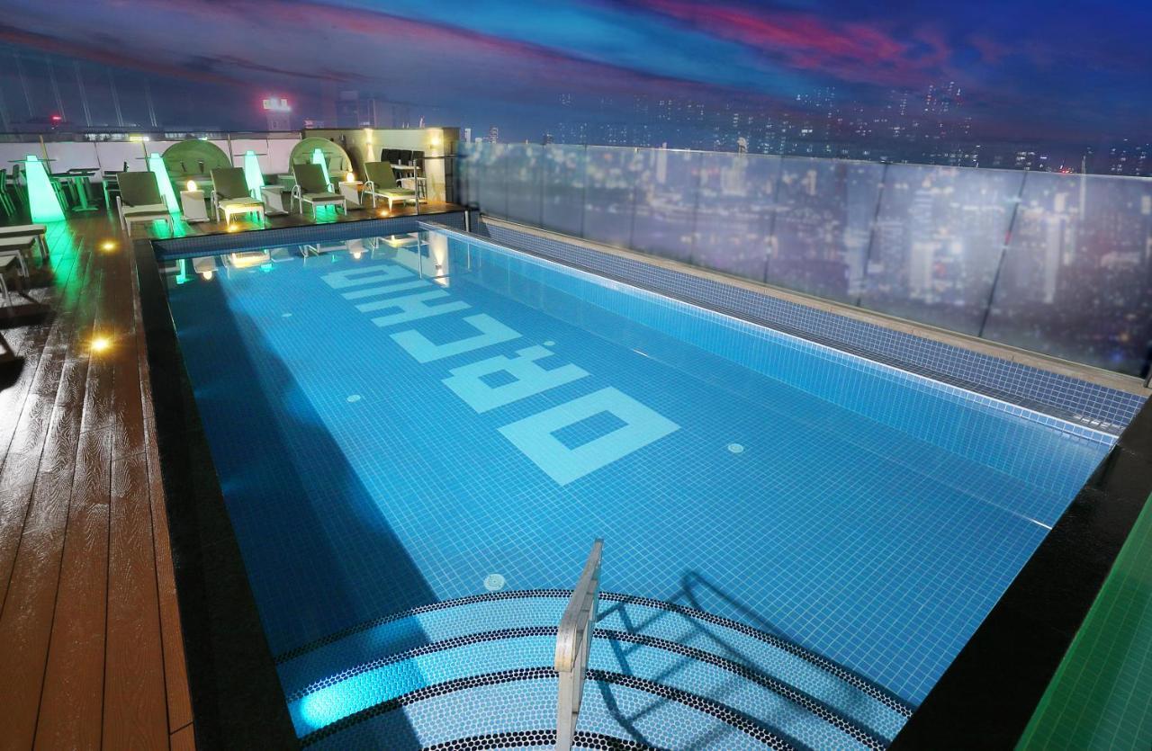 Orchid Hotel Wonju Bagian luar foto
